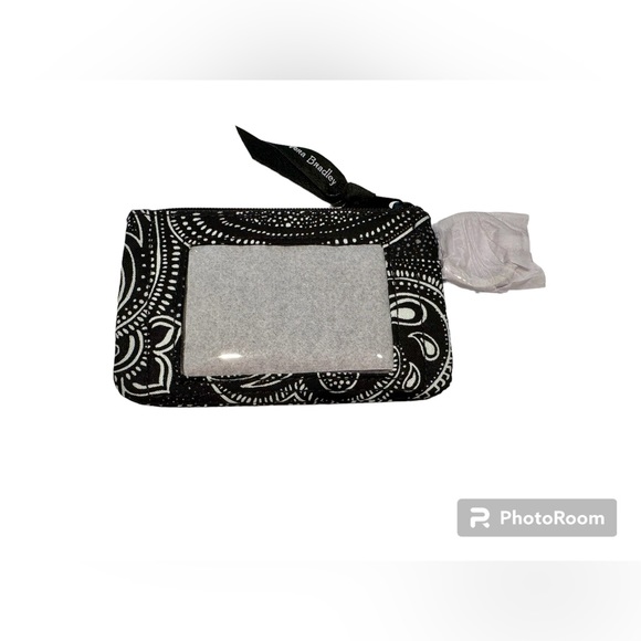 Vera Bradley Zip ID Case in Stellar Paisley - Picture 2 of 4